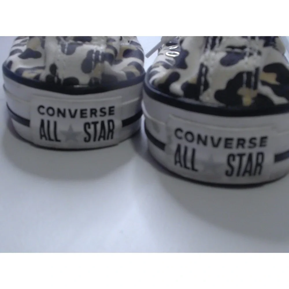 Converse Chuck Taylor AllStar Shoreline Leopard Print SlipOn Sneakers 7.5 Womens - Picture 7 of 9